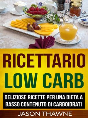 cover image of Ricettario Low Carb